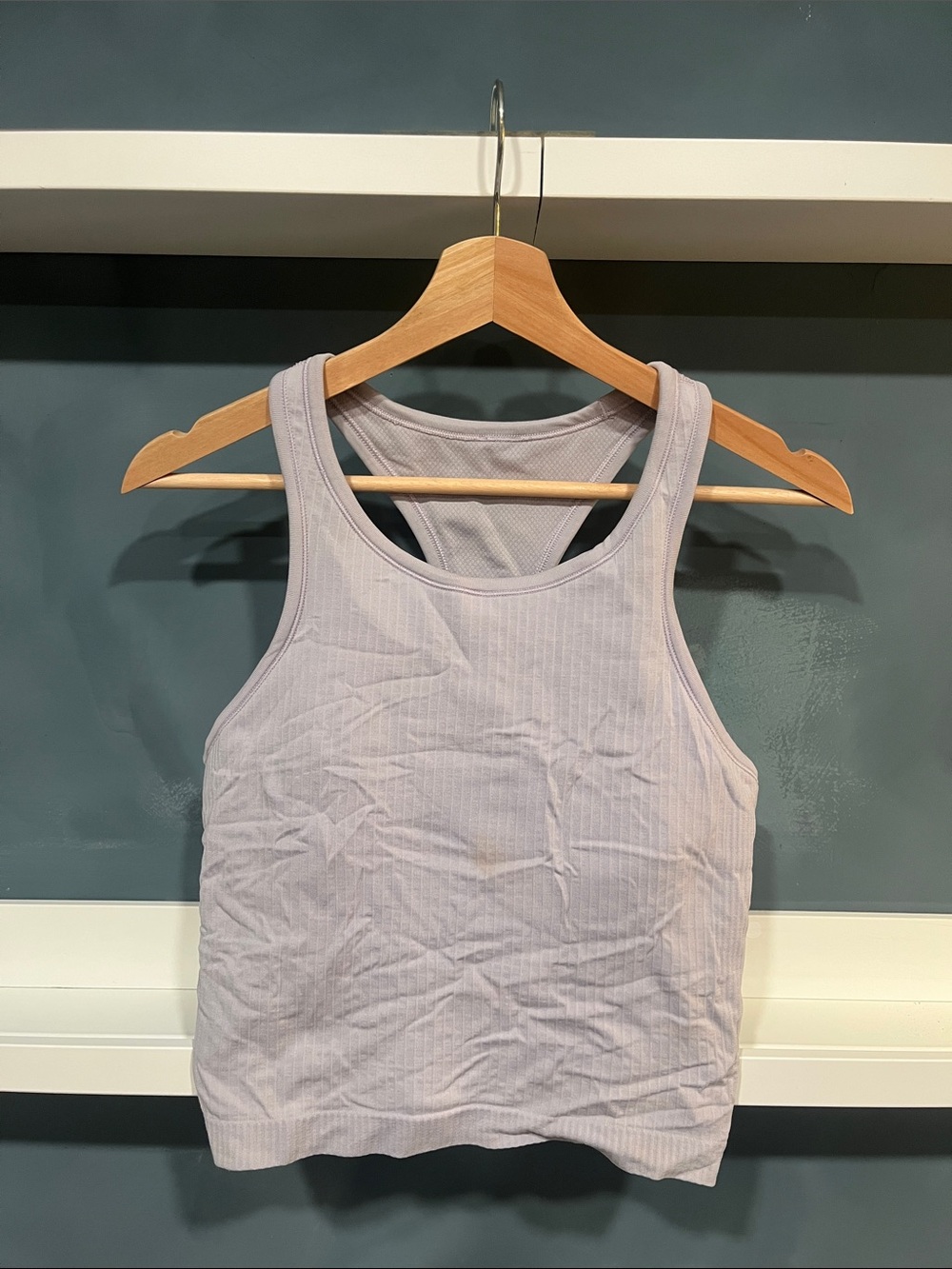 lululemon athletica Ribbed Racerback Tank - Light Lavender